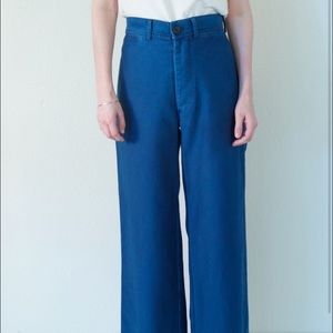 Caron Callahan Stewart Pant in Indigo Twill